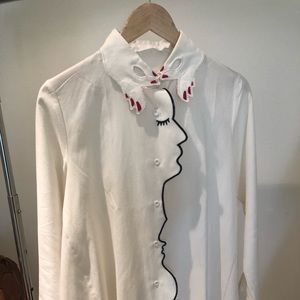 ASOS white women’s shirt